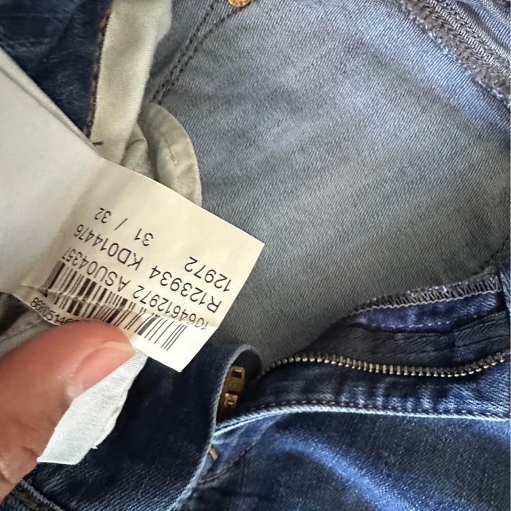 Mavi Indigo Blue Denim Flare Jeans - Picture 4 of 4